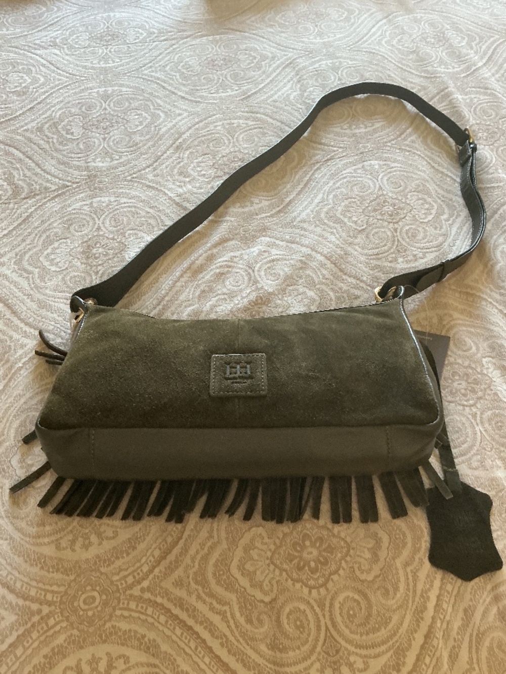 Haute Hippie Fringe Dark Green